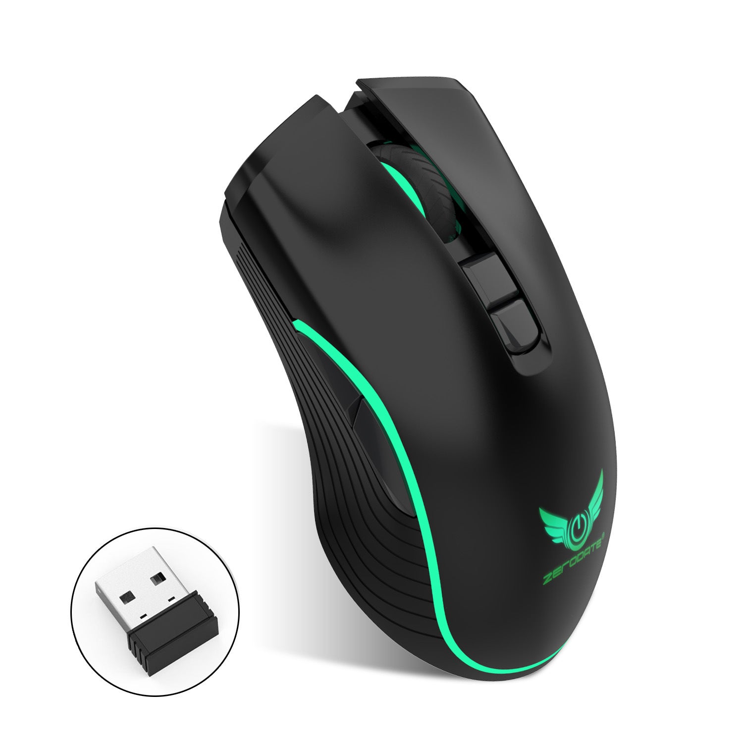 Rechargeable Interface, Seven-button Gaming Mouse, Fast Charging Mouse