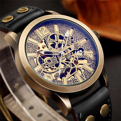 Hollow mechanical watch