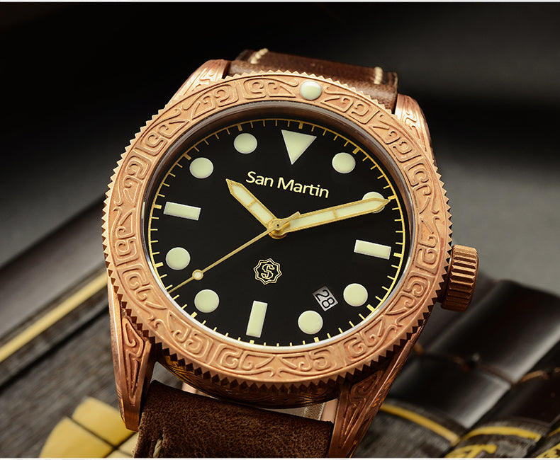 Bronze diving watch