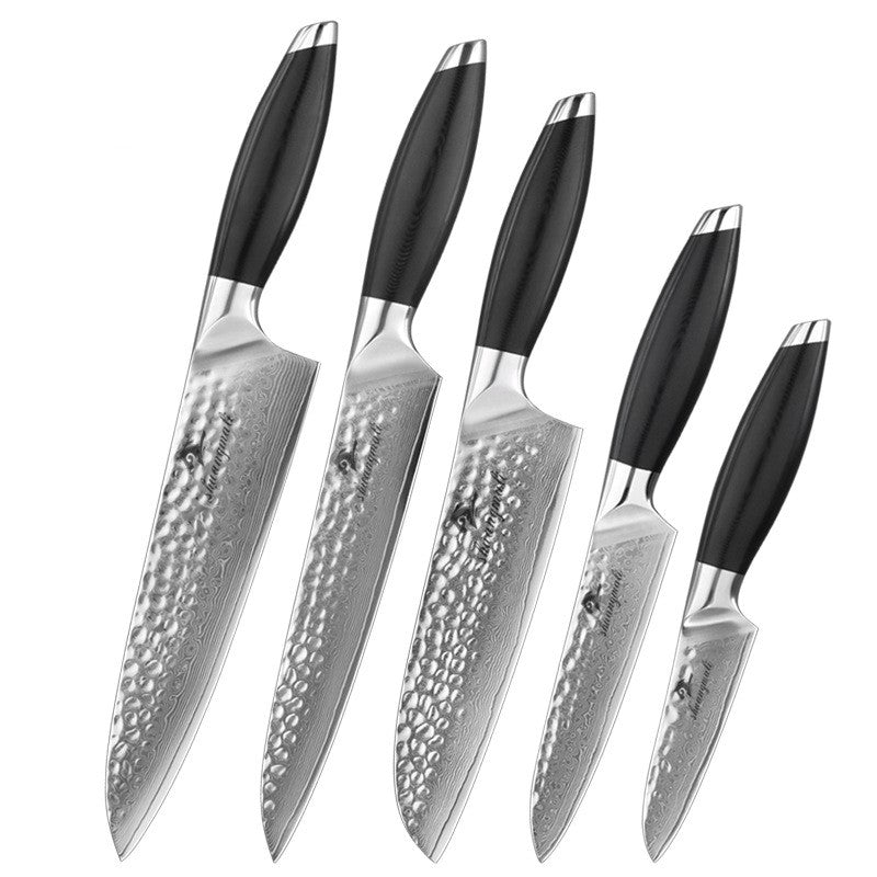 Five-piece kitchen knife chef's knife 