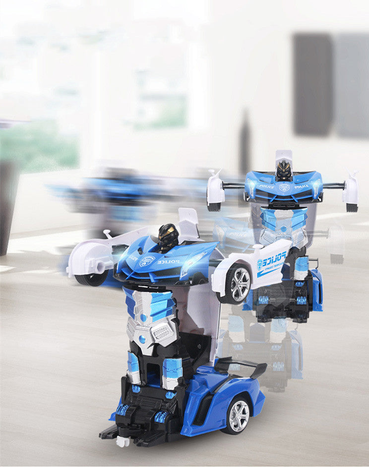 Deformation Robot Children's Toy Remote Control Car