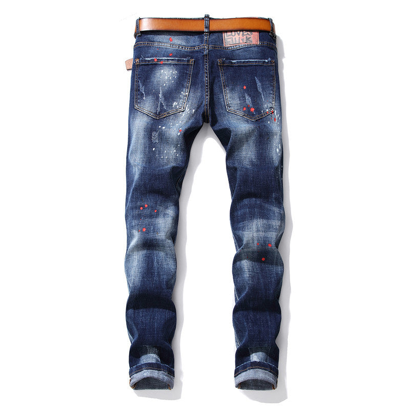 Maple Leaf Jeans with Badge