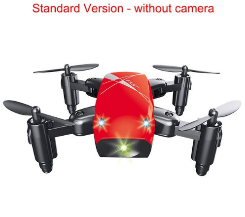 Micro Foldable RC Drone 3D Bearing Steering Wheel Remote Control Quadcopter Toys With Camera WiFi APP Control Helicopter Dron Kids Gift - Babbazon 0