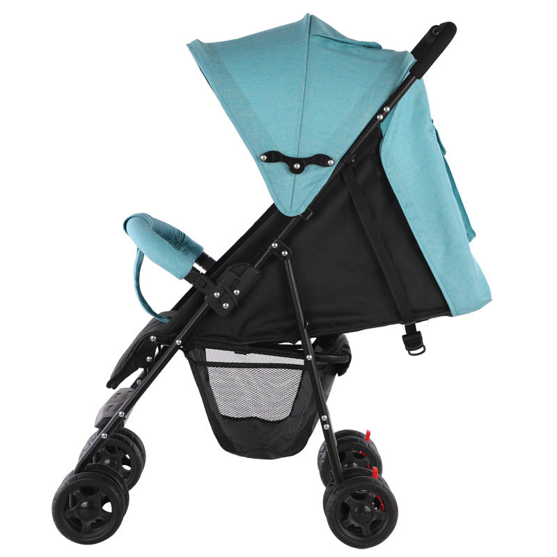 Lightweight Wide And Long Baby Stroller 