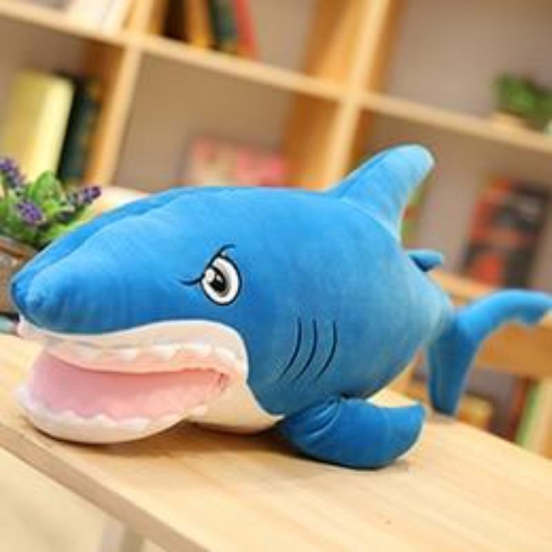 Shark pillow plush toy 