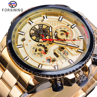 Waterproof multifunctional mechanical watch