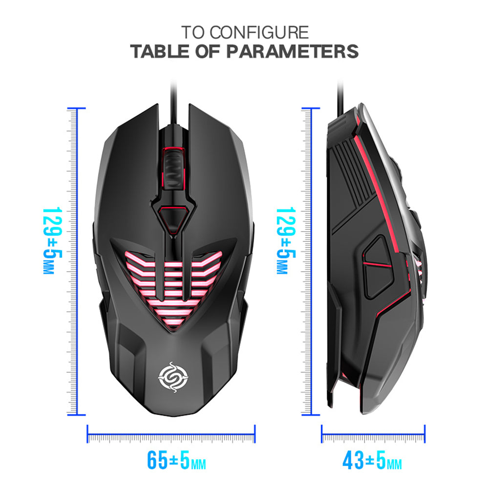 Office Gaming Computer Usb Wired Mouse