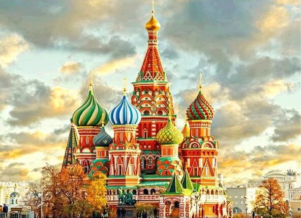 XXL - 5D Diamond Painting -  Basil Cathedral