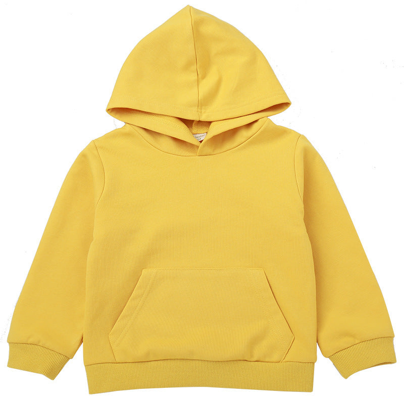 Long-sleeved hooded children's sweater