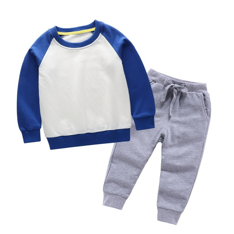 Children's Sweater And Pants Long Sleeve Suit