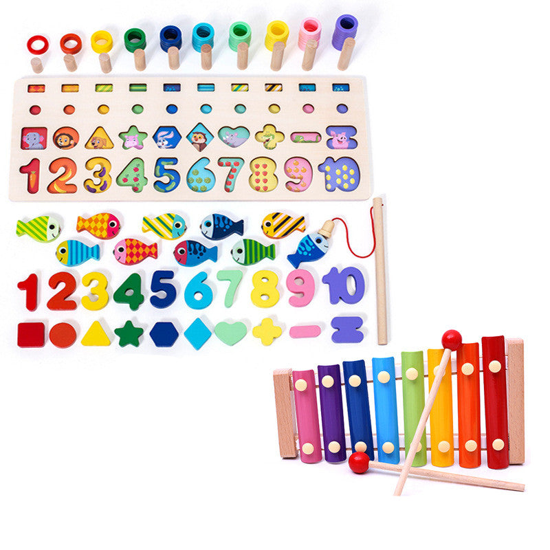 Children 3D Alphabet Number Puzzle Educational Toy