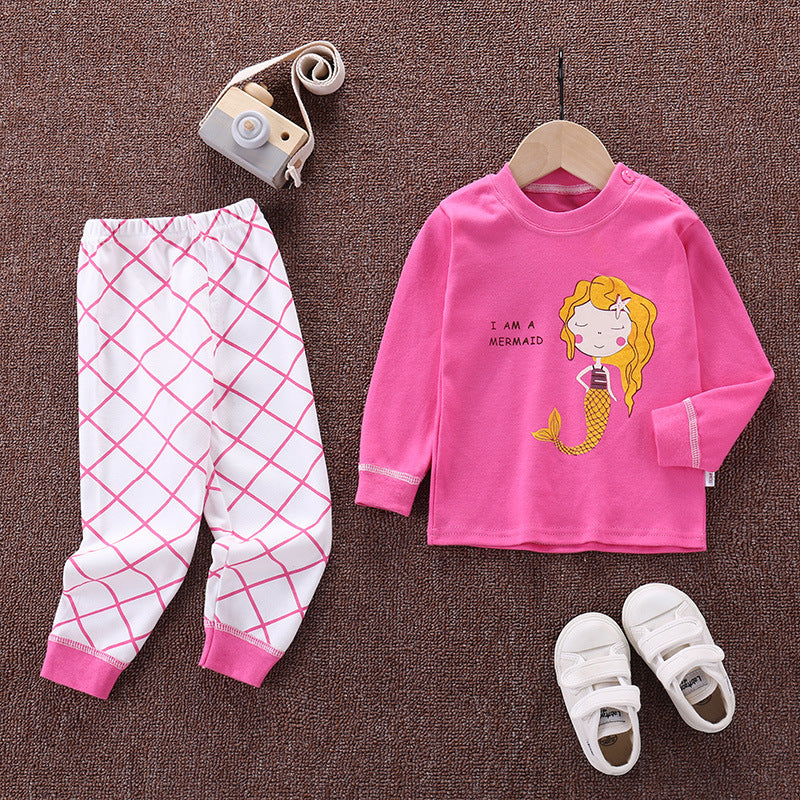 Children's cotton suit