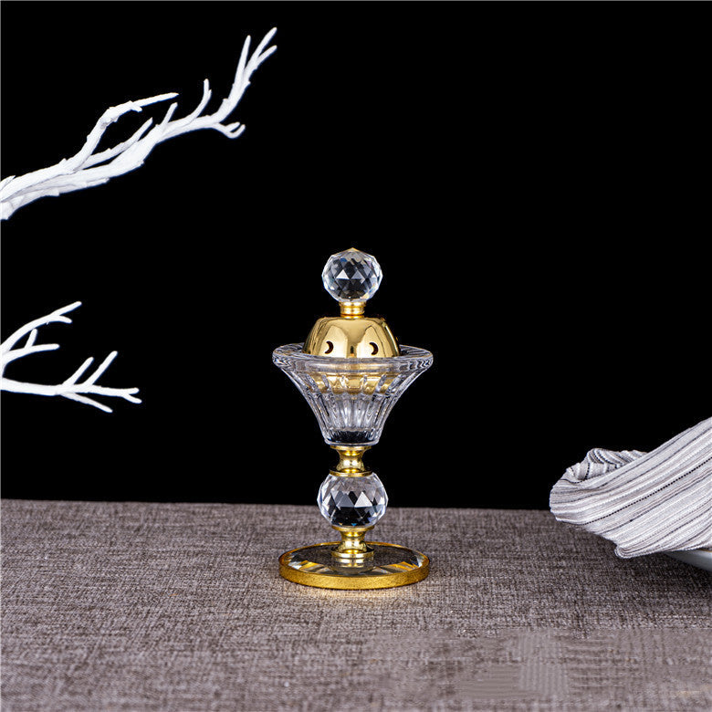 Crystal Incense Burner Burns Incense Pills Directly