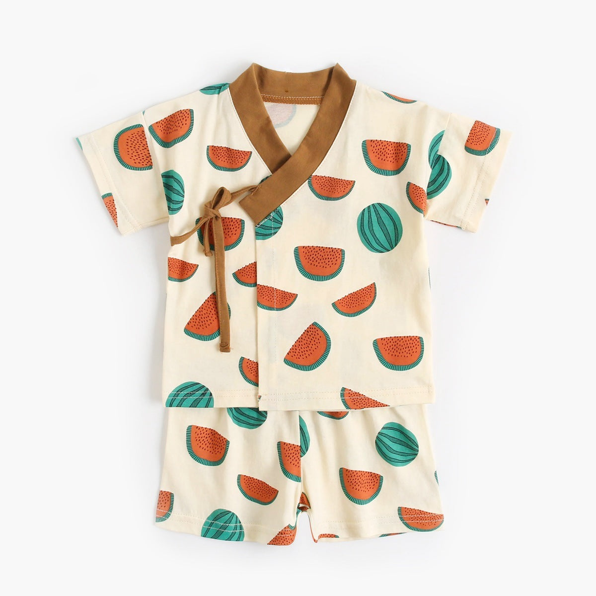 Suit Fruit Baby Clothes Short Sleeve Home Clothes