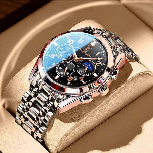 Multifunction Men's Watch Waterproof Luminous