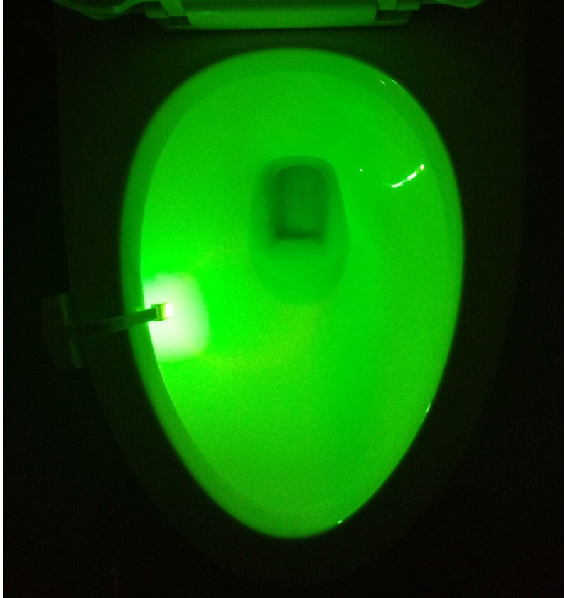 NightGlow Motion Sensor Toilet Light 