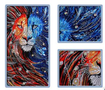 Mit Perlen - Der Magische Tiger - Diamond Painting