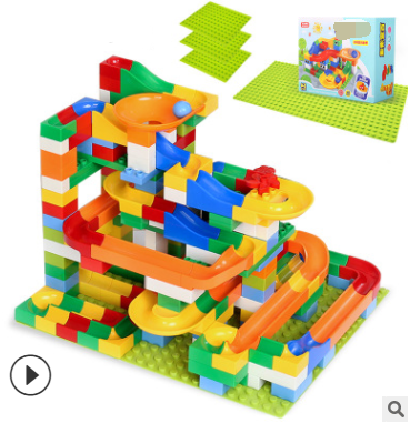 Children's Large Particle Assembled Slide Puzzle Blocks Toy