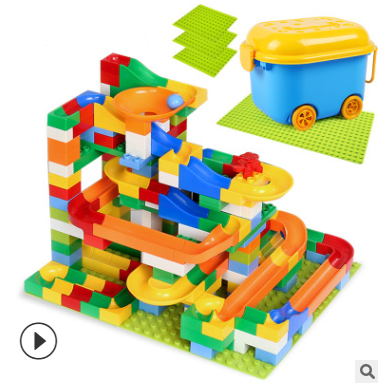 Children's Large Particle Assembled Slide Puzzle Blocks Toy