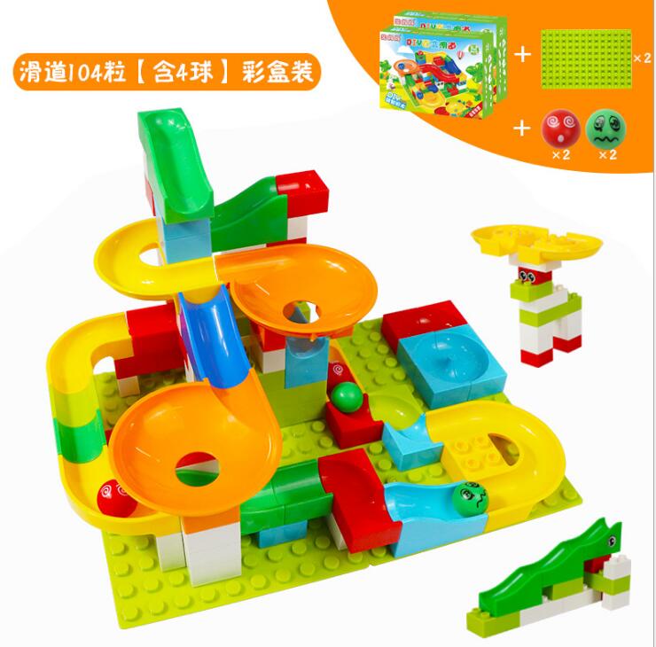 Maze Balls Track Building Blocks 