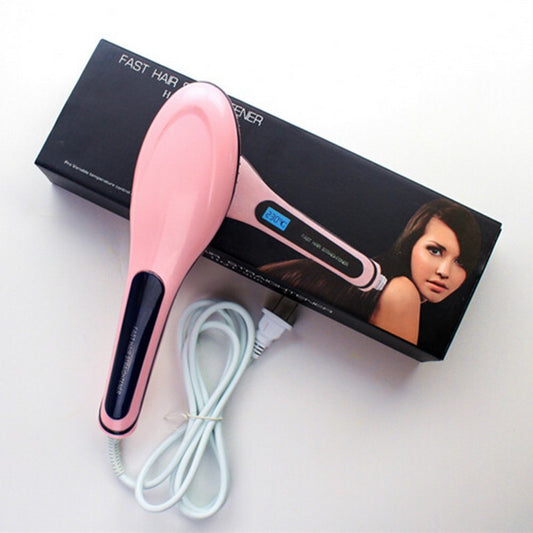 Paddle Brush Hair Straightener 