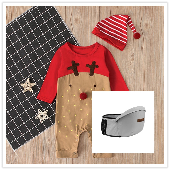 Christmas Deer Romper for Festive Cuteness