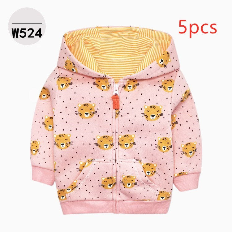 Cute double coat for boys and girls