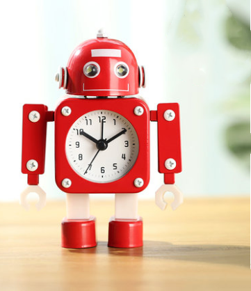 Robot alarm clock