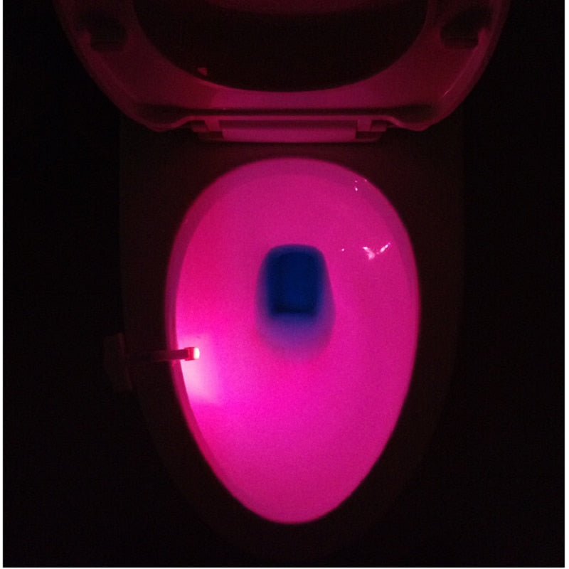 NightGlow Motion Sensor Toilet Light 