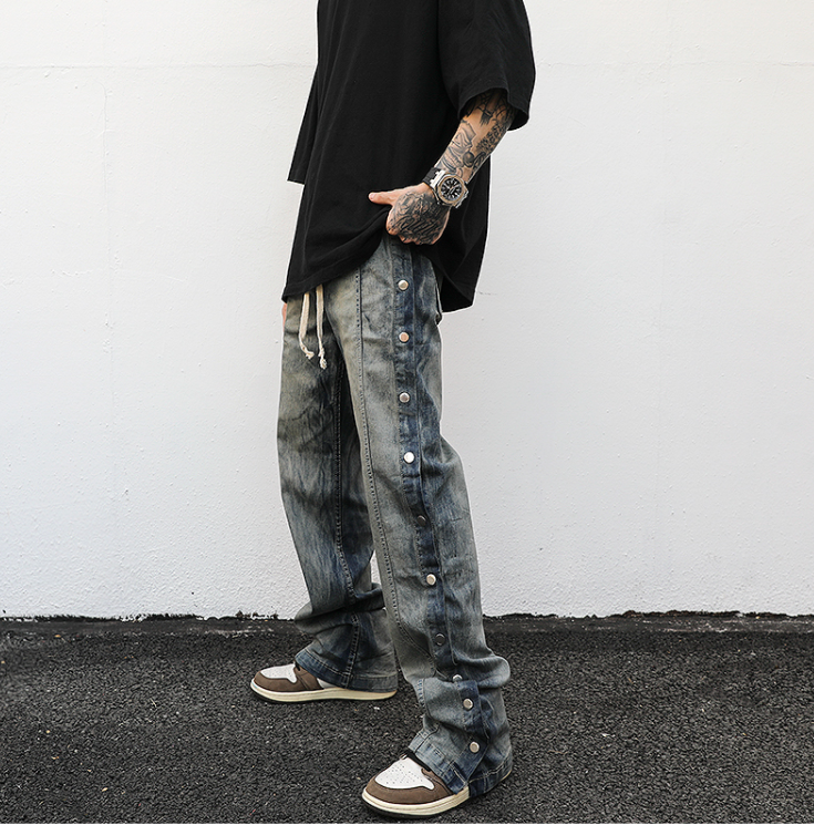 Drawcord Snap Denim