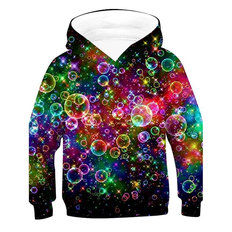 3d Vision Digital Printing Children's Hoodie