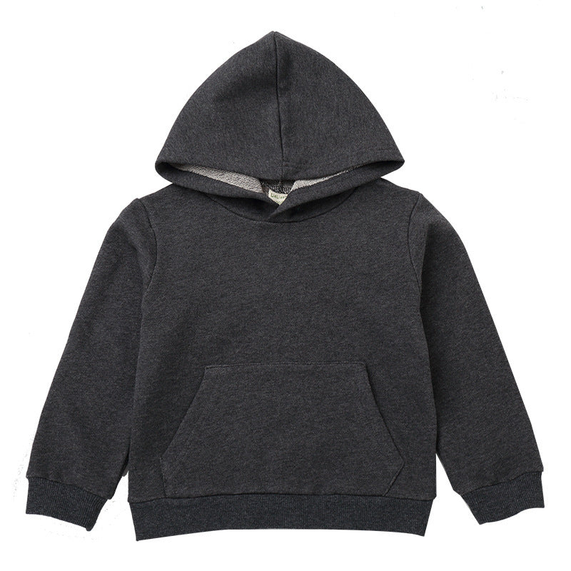 Long-sleeved hooded children's sweater