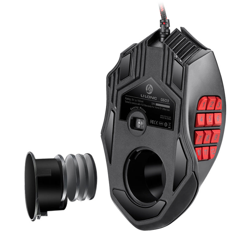 Wired Gaming Mechanical Multi-Button Mouse