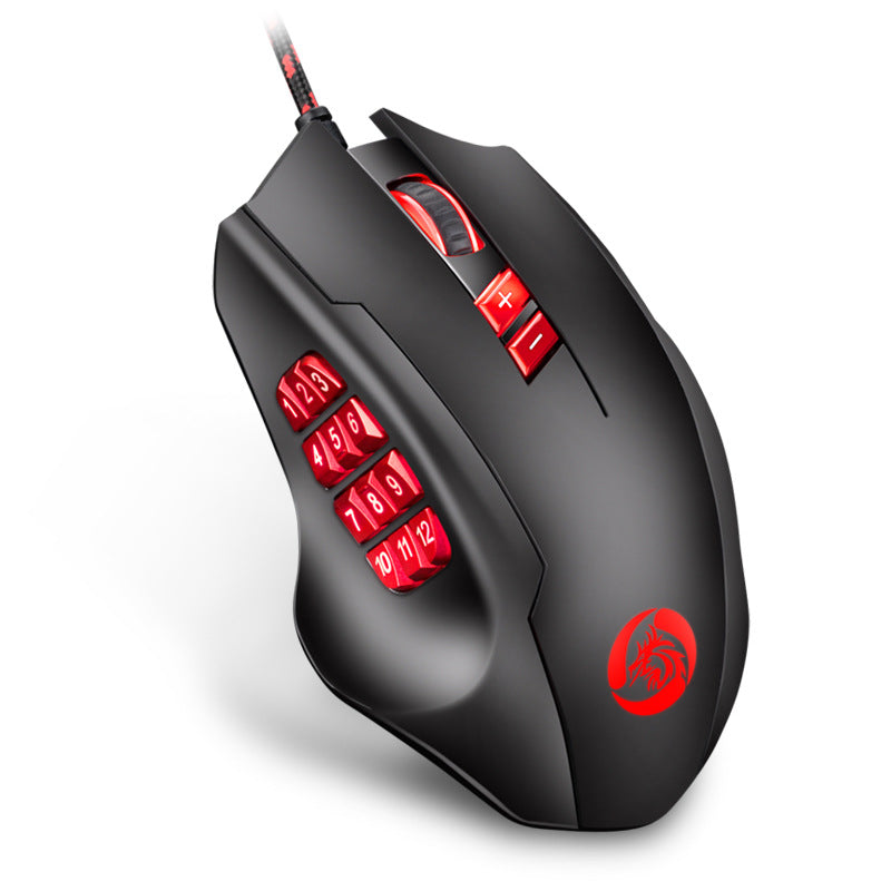 Wired Gaming Mechanical Multi-Button Mouse