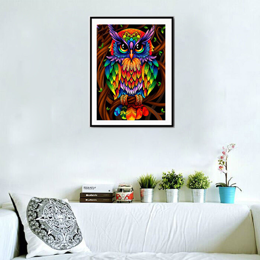 Animal Series Embroidered Cross Stitch Decorative Painting