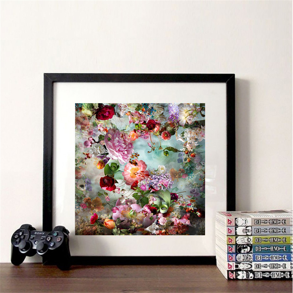 Rose Diamond Painting Diy Living Room Decoration Painting