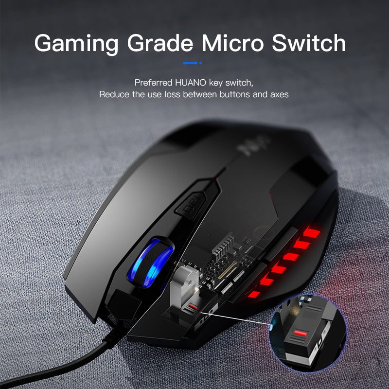 USB Computer Game Macro Programming Gaming Mouse