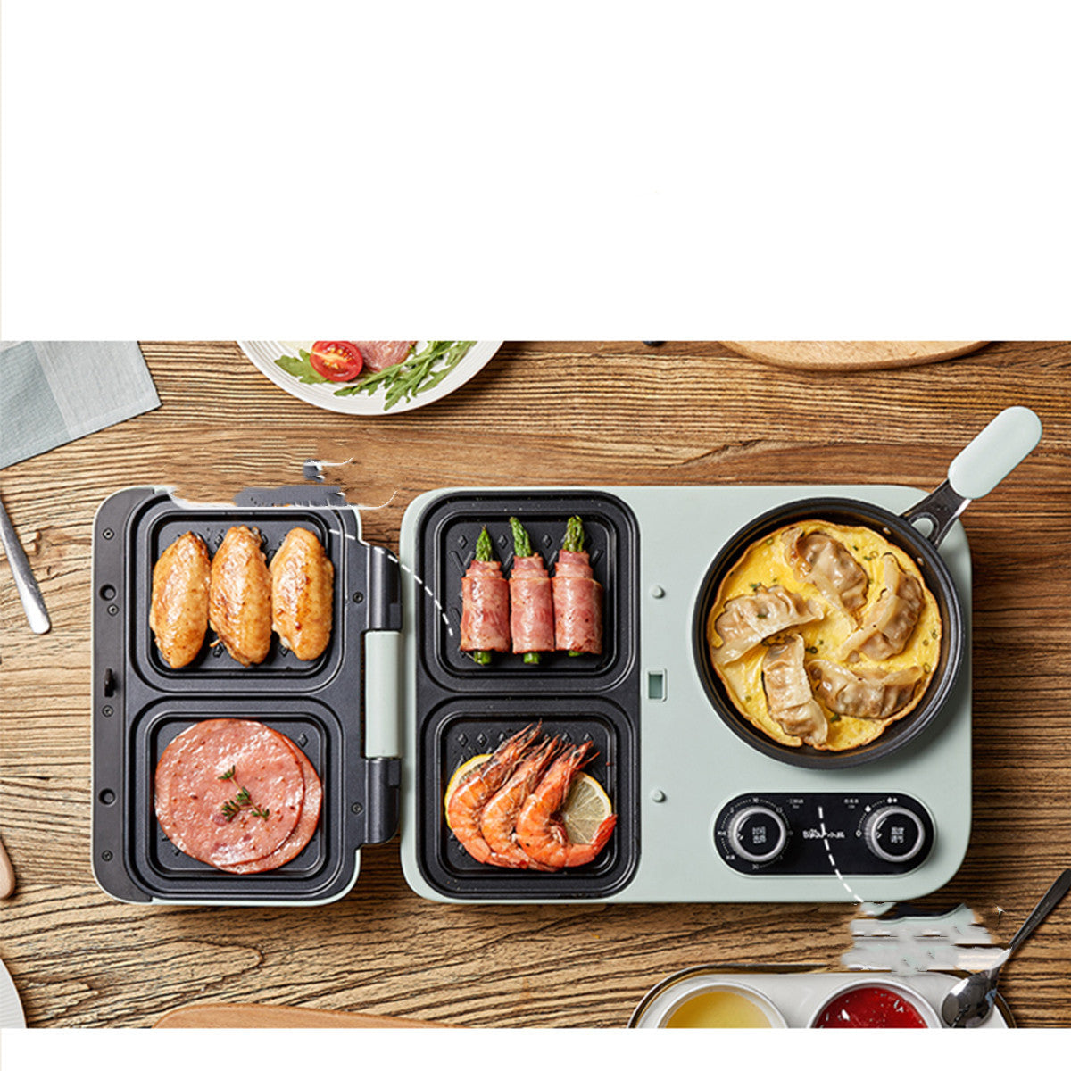 TrailChef Sandwich Maker Breakfast Machine 