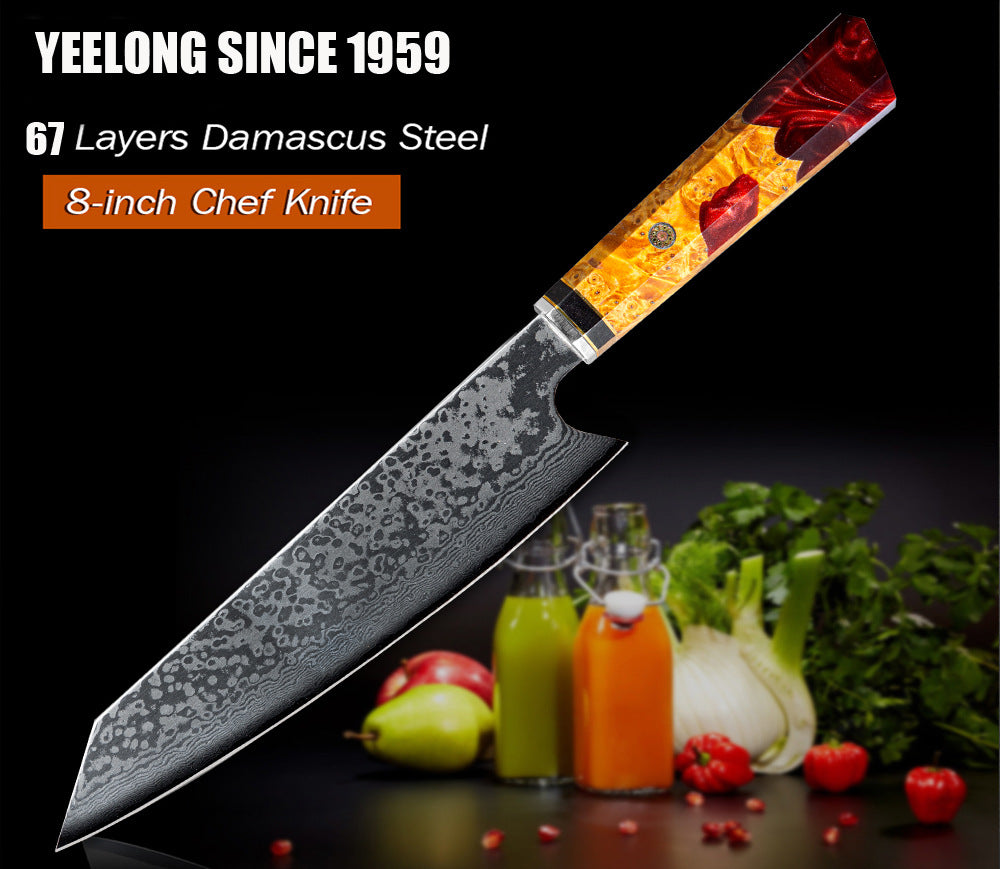 Damascus Steel Chef's Knife Chef's Knife 