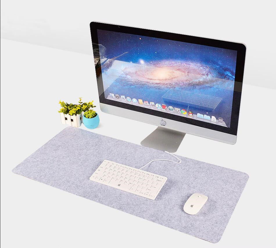 Thickened Felt Computer Desk Mat Simple Mouse Pad Gaming Desk Mat