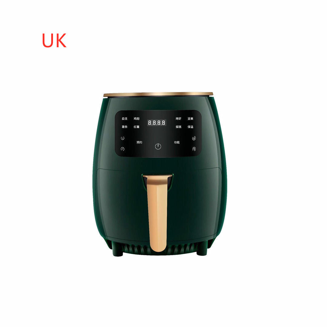 220V Smart Air Fryer without Oil Home Cooking 4.5L Large Capacity Multifunction Electric Professional-Design 