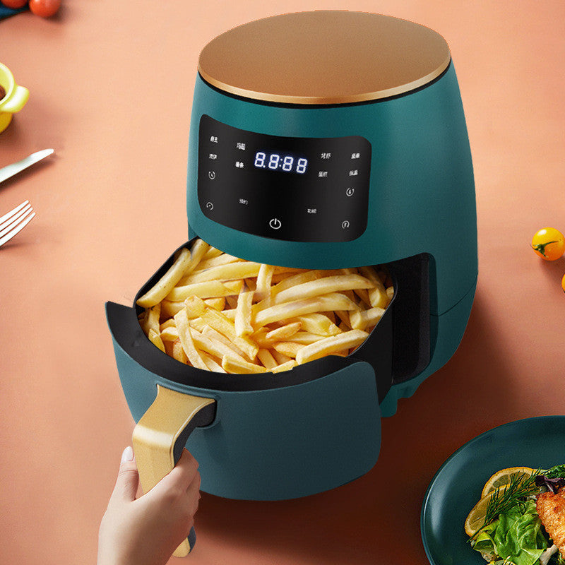 220V Smart Air Fryer without Oil Home Cooking 4.5L Large Capacity Multifunction Electric Professional-Design 