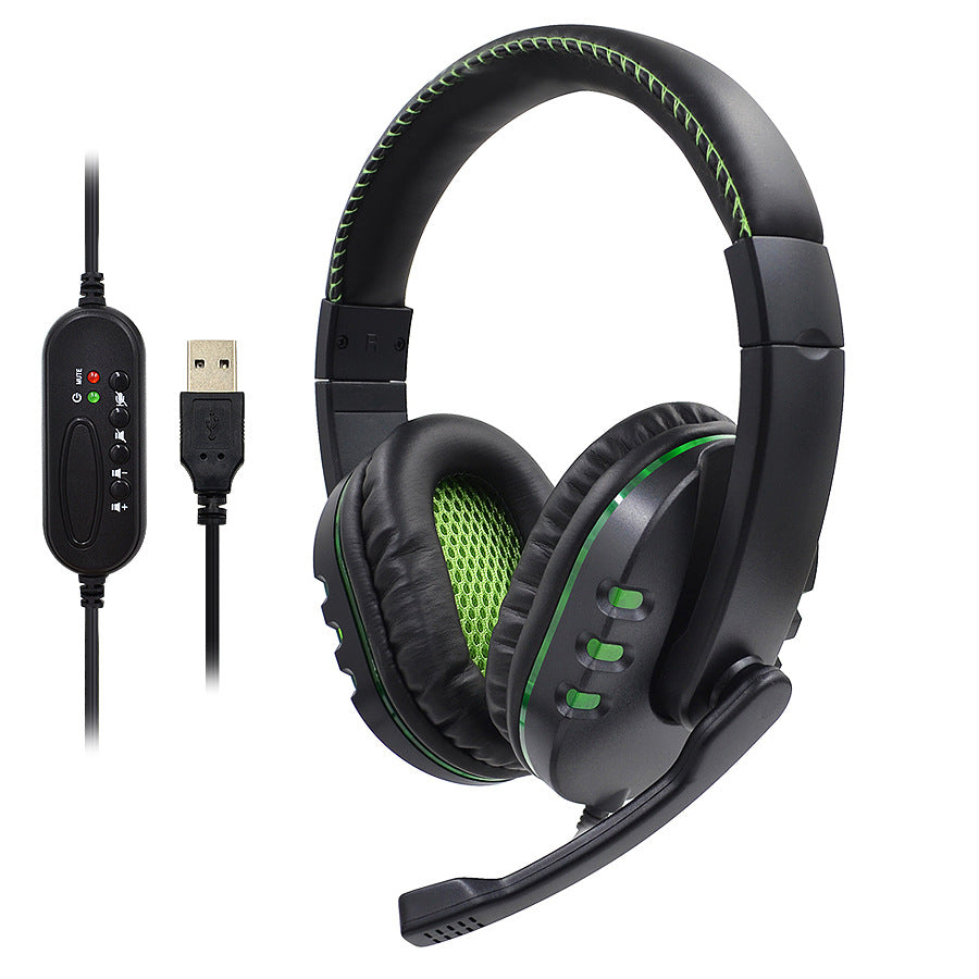 Headset Gaming Headset With LED Lighting, Wired Headset, Microphone AMD-06