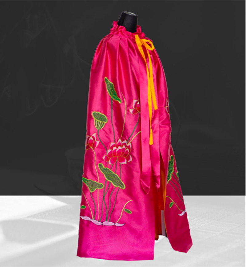 Embroidery Lotus Buddha Cloth Cloak