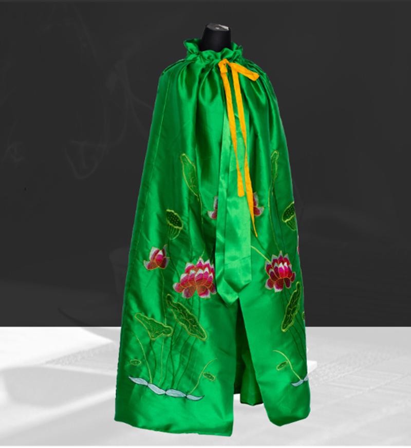 Embroidery Lotus Buddha Cloth Cloak