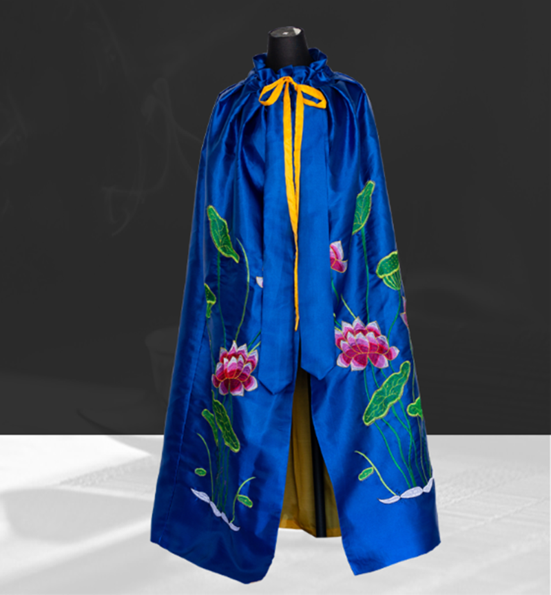 Embroidery Lotus Buddha Cloth Cloak