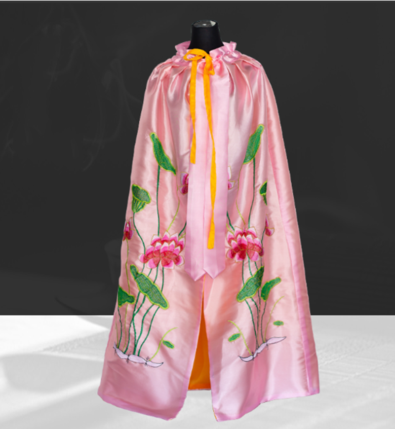 Embroidery Lotus Buddha Cloth Cloak