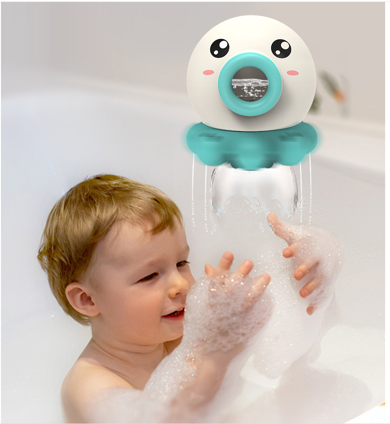 Octopus Fountain Bath Toy - Summer Water Fun for Kids 