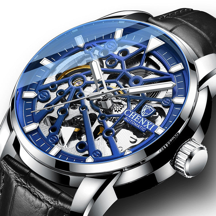 Hollow Automatic Mechanical Watch Men's Waterproof Luminous Mechanical Watch