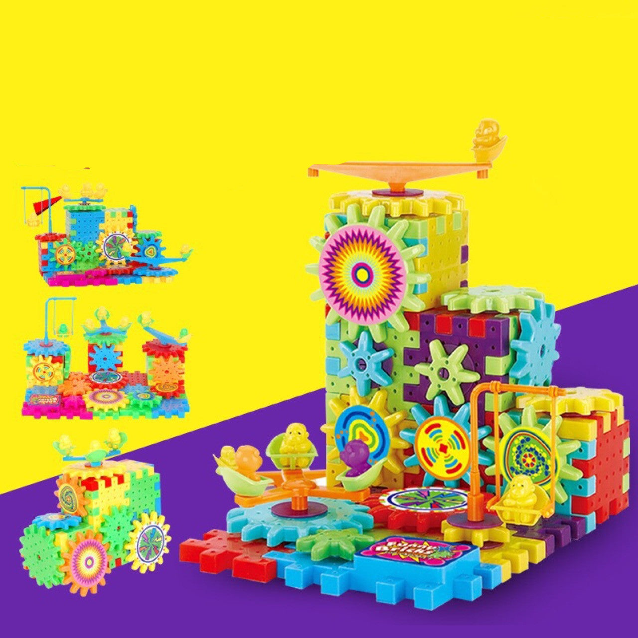 Electric Gears 3D Model Building Kit for Kids 